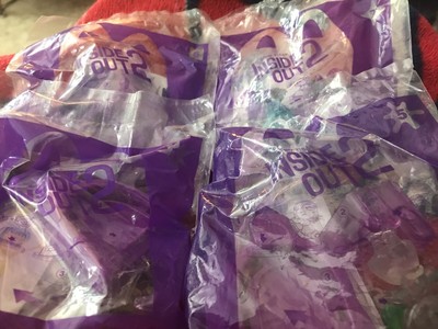 McDonald s INSIDE OUT 2 HAPPY MEAL Toys Set/lot 1 Joy 5, 6 Ennui 7 Envy 2024