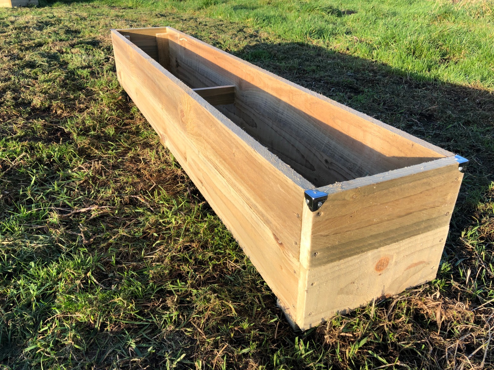 4ft Long Rustic EXTRA LARGE JUMBO Wooden Planter Garden
