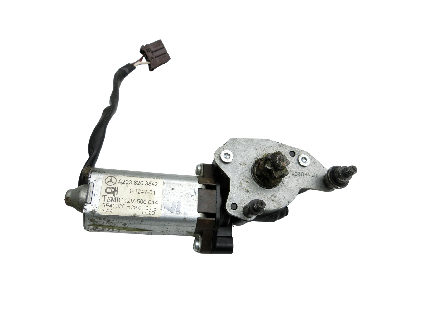 Mercedes C209 CLK 320 05-09 Stellmotor Antrieb Links für Sitzverstellung Memory  - Bild 1
