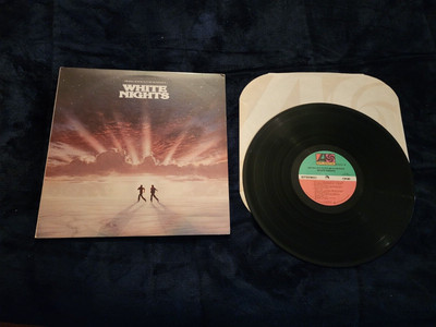 WHITE NIGHTS Original  Soundtrack  VINYL LP 1985 First Pressing  Atlantic  Promo