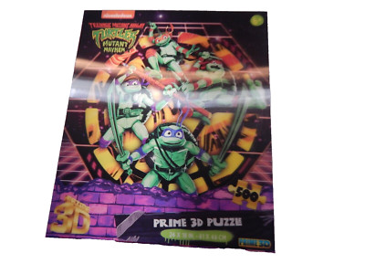 TEENAGE MUTANT NINJA TURTLES MUTANT MAYHEM PRIME 3D PUZZLE