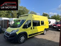 FIAT DUCATO MULTIJET EXLWB EXHIGH ROOF AMBULANCE 2019 19 REG EURO 6 CAMPER