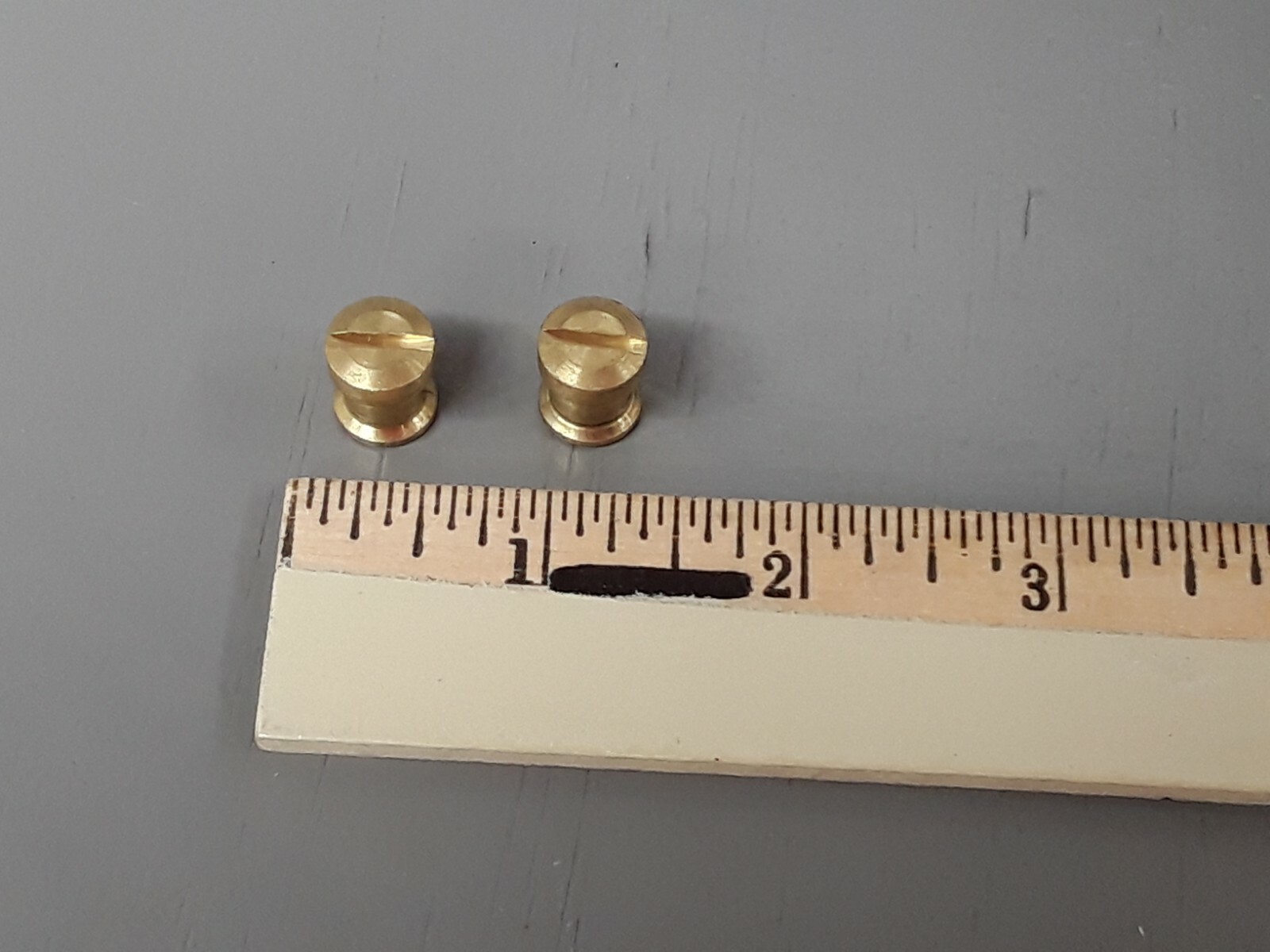 Stanley 4  & 5 Plane Screws Brass Nuts for Handle Knob  20 TPI Thread No. 4 & 5