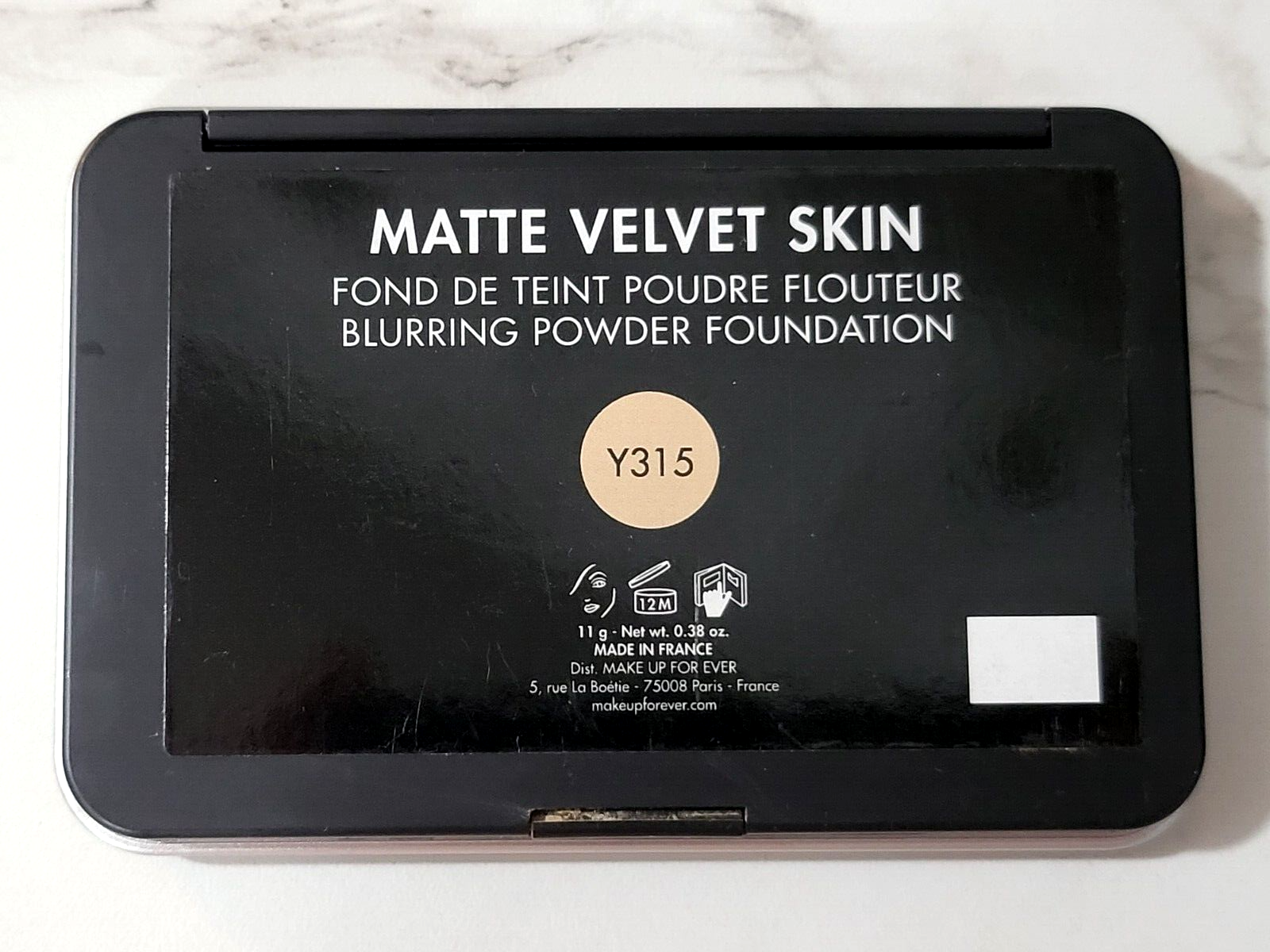 Make Up For Ever Matte Velvet Skin Blurring Foundation - Y415 - Almond