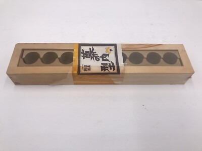 Japanese 3-Piece Wooden Onigiri Rice Ball Press Box Mold Makes 9 - Brand New