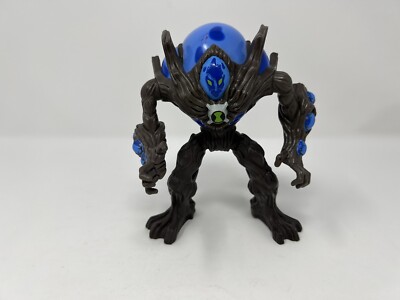 BEN 10 TEN ULTIMATE SWAMPFIRE ALIEN ACTION FIGURE LOOSE BANDAI 4'' 2010 RARE