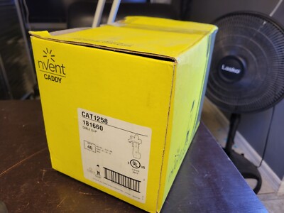 (40PCS)  CAT1258 NVENT CADDY CABLECAT J-HOOK WITH HAMMER-ON FLANG RARE SALE $169