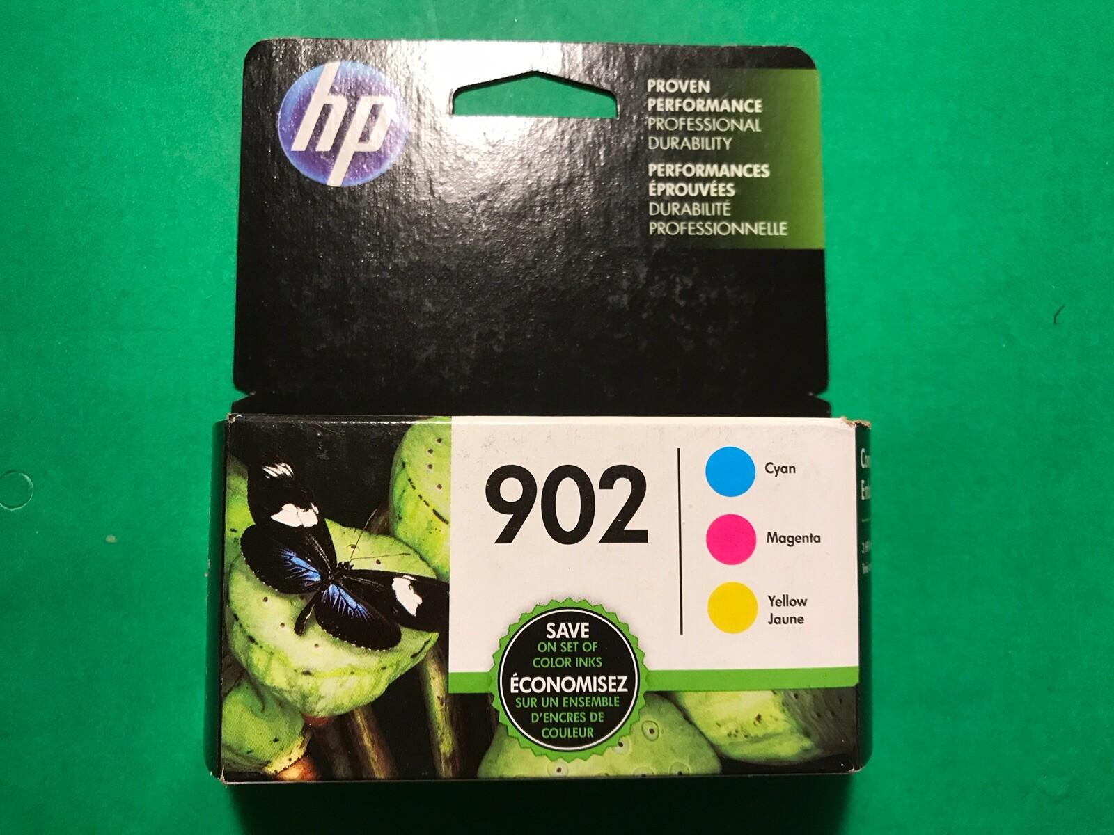 Genuine HP 902 Black/Color Ink Cartridge for HP 6968 6978 Printer-BCMY-OEM-4PK