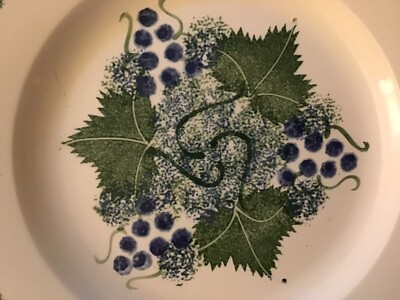 VINTAGE POOLE POTTERY 9ins PLATE MADE IN ENGLAND