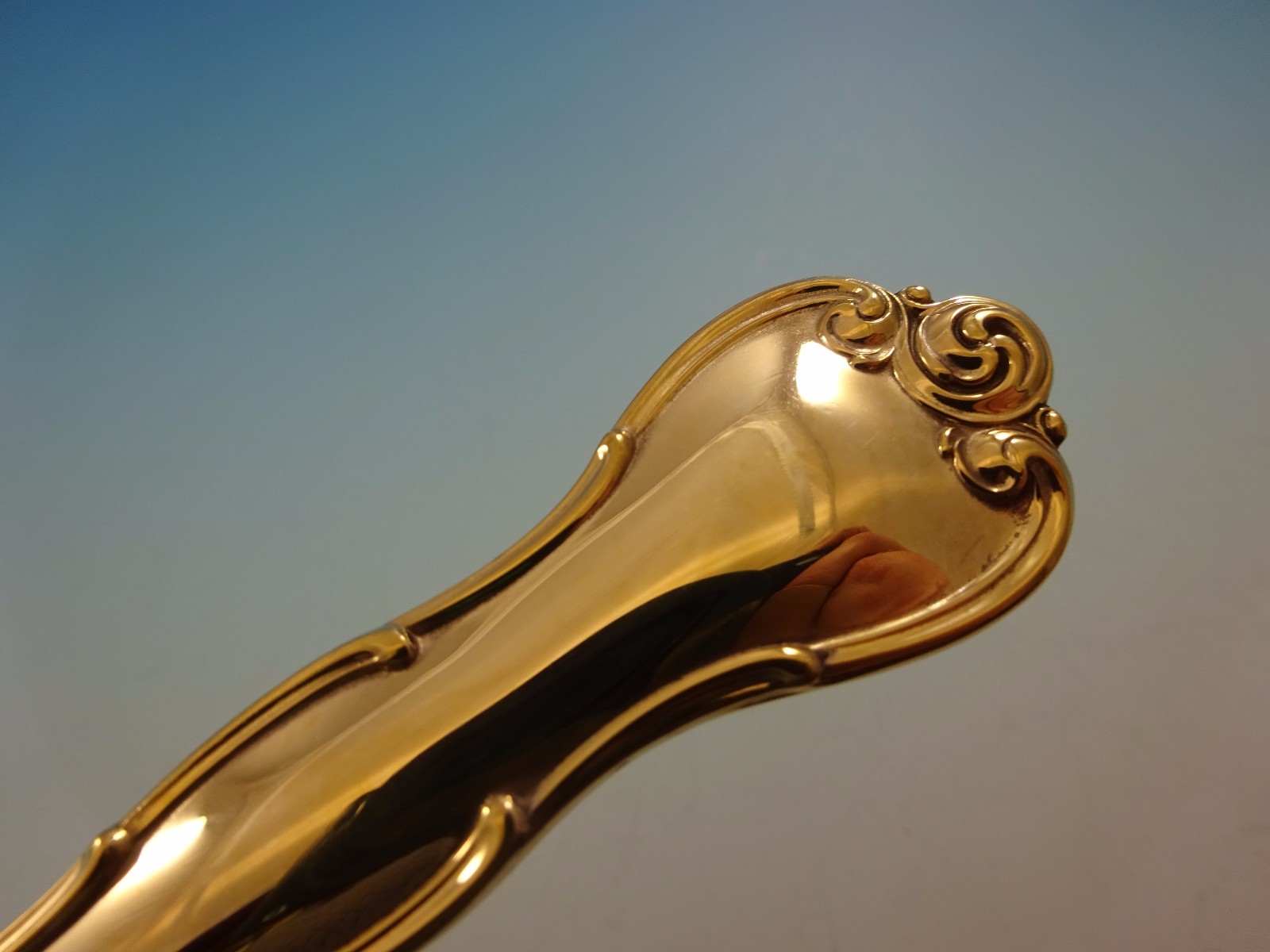 Rondo Gold by Gorham Sterling Silver Flatware Set Service For 12