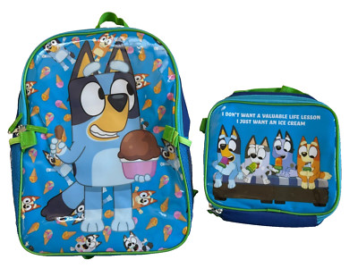 Bluey 16'' Backpack with Lunch Bag