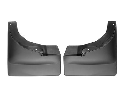 WeatherTech No-Drill MudFlaps for Silverado / Sierra 3500HD Dually 2015-2019