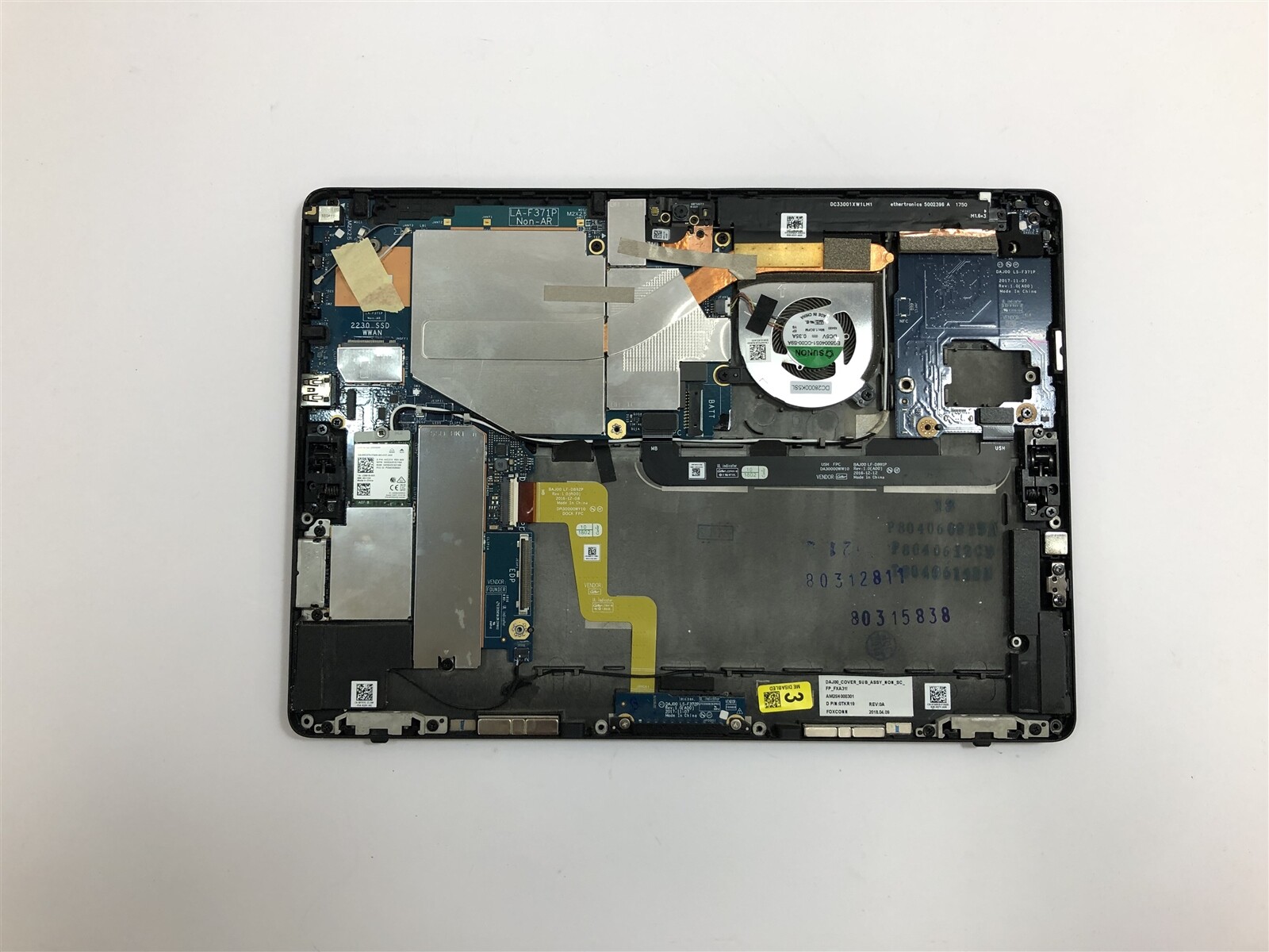 Dell Latitude 5290 (2 in 1) Motherboard w/ Dell Latitude 5290 (2 in 1) Motherboard w/