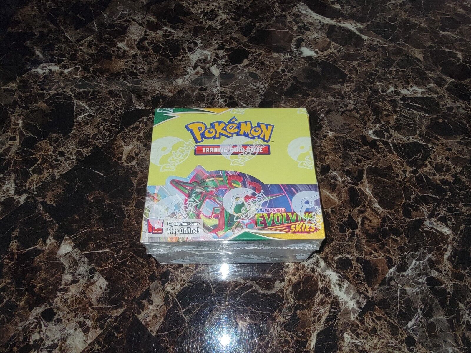 Pokemon TCG Evolving Skies Booster Box Factory Sealed New Pokemon TCG Evolving Skies Booster Box Factory Sealed New