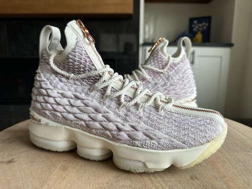Kith Lebron 15 Rose Gold Size 7.5 Nike Performance Pink