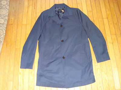 HUGO BOSS MEN'S TOP COAT RAIN JACKET SIZE 42 REGULAR HARDLY WORN!