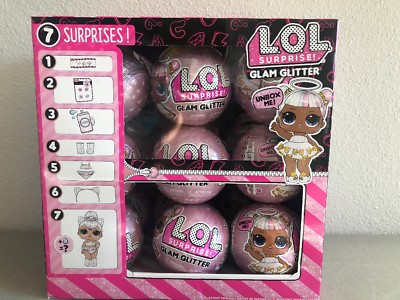 lol glam glitter full case