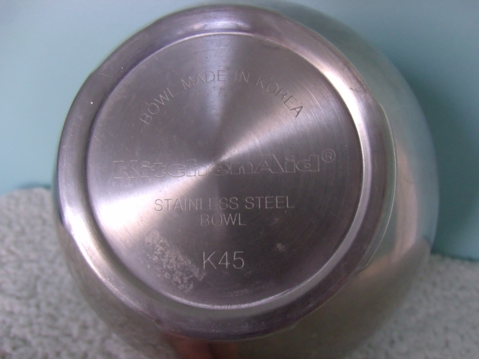Kitchenaid Stainless Steel Bowl K45  Stand Mixing Bowl