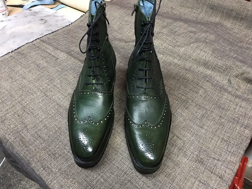 Pre-owned Handmade Hand Made Made To Order Boots. Perfect Quality In Multicolor