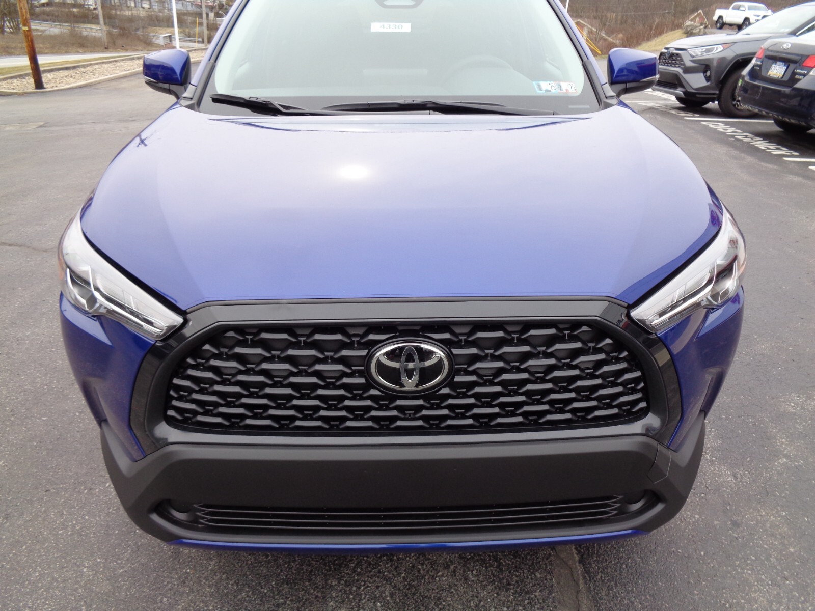 Brand New 2024 Toyota Corolla Cross Le Awd Blue Crush Wireless Carplay