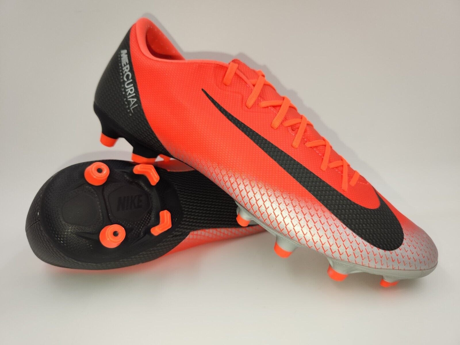 Nike Mens Rare Vapor 12 Academy CR7 FG/MG AJ3721 600 Red Nike Mens Rare Vapor 12 Academy CR7 FG/MG AJ3721 600 Red