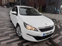 2014 PEUGEOT 308 ACTIVE 1.6 HDI DIESEL 5 SPEED MANUAL WHITE 5dr HATCHBACK