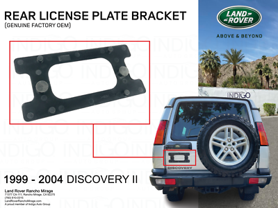 Land Rover Discovery 2 II Rear License Plate Holder Mounting