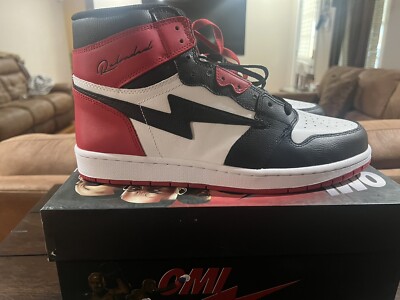 DS MENS RELOADED MERCH OMI AIR LIKE KIY CHICAGO RED WHITE BLACK SZ 12