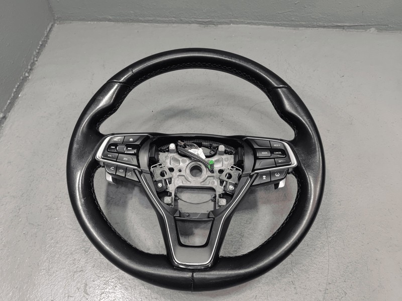 Used Honda Accord Leather Steering Wheel W/ Paddle Shifter OEM 2018-2022