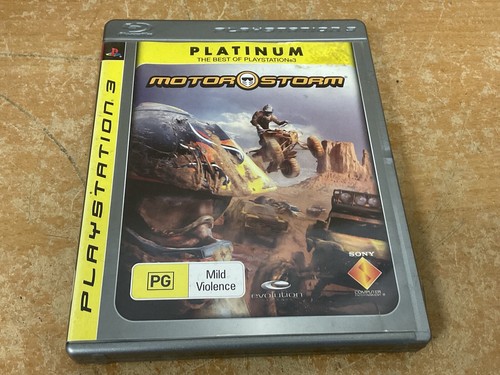 Motor Storm PS3 PlayStation 3 Video Game Racing Off-Road Action