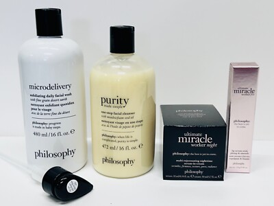 Philosophy Ultimate Miracle Worker Microdelivery Wash Purity Facial Cleanser NEW