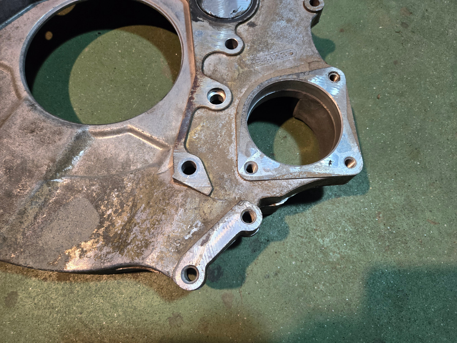 4941235 Engine to Transmission Adapter Plate G56 68RFE Cummins Diesel 6.7 - Picture 7 of 11