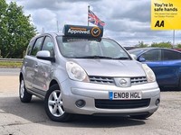 2008 Nissan Note 1.4 Petrol Manual 16V Acenta 5 Seats 5dr Euro 4 ULEZ Complaint 