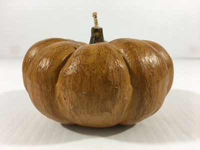 POTTERY BARN SMALL PUMKIN CANDLE SOLD OUT AT PB RARE PRE-OWNED