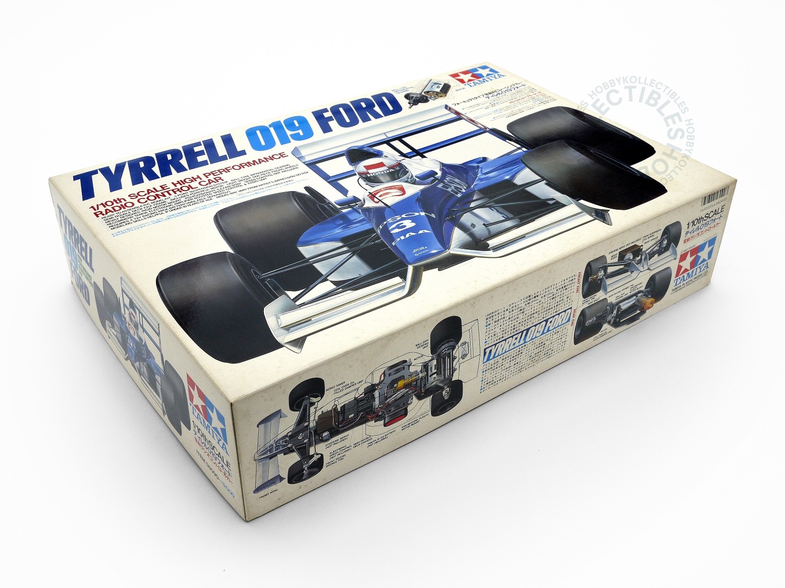 タミヤ　ティレル019フォード　未走行車、中古車2台セット タミヤティレル019フォード未走行車、中古車2台セット