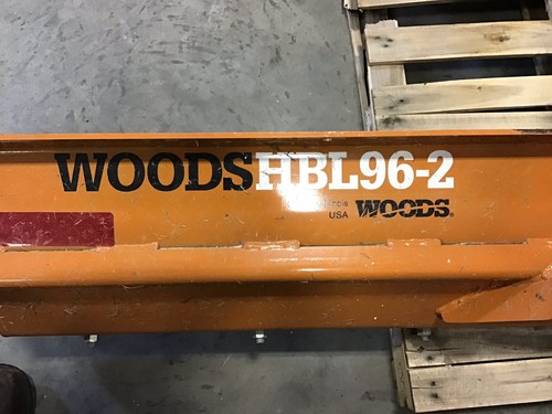 Woods HBL96-2 Blade with Hydraulic angle.