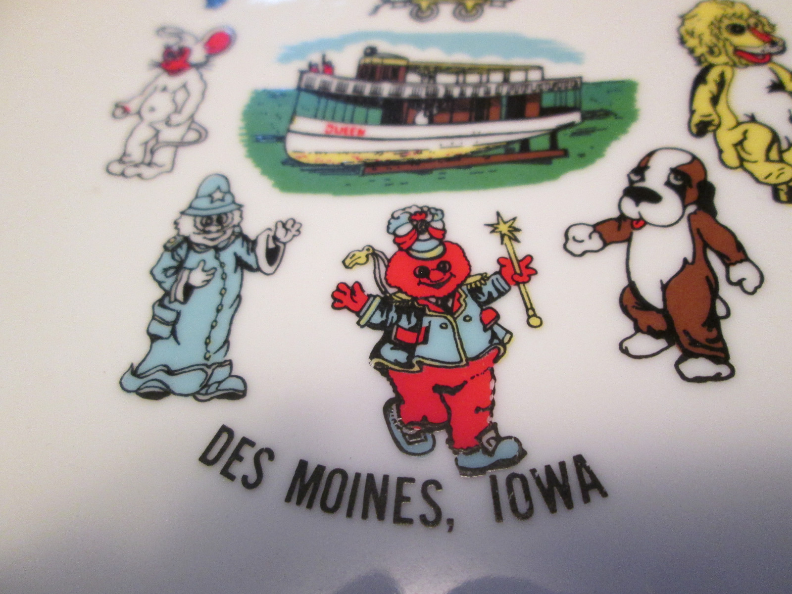 Souvenir China  Plate 