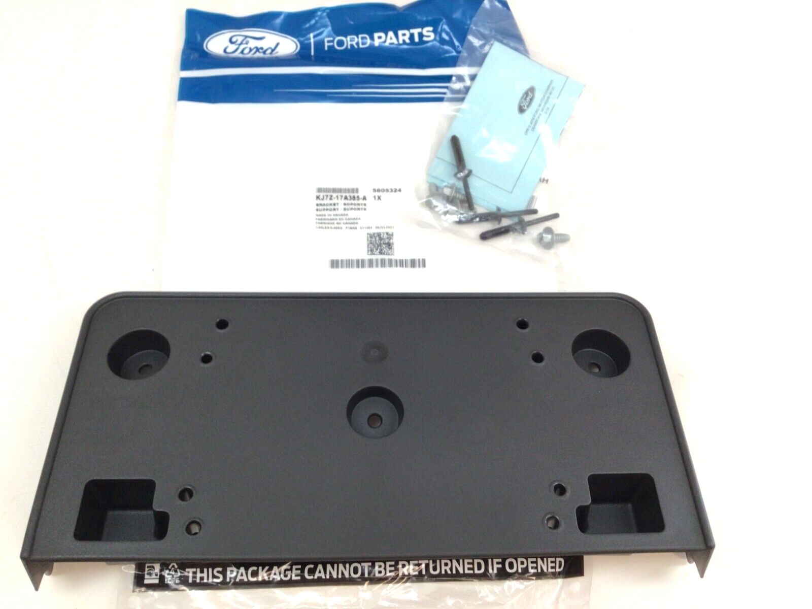 アクセサリー yoko0817 2019 LIncoln MKC front bumper License Plate Mounting Bracket OEM