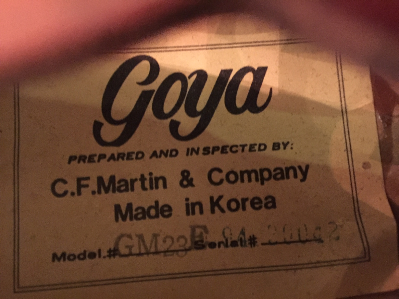 Vintage Goya by CF Martin Electric/Acoustic Mandolin Project