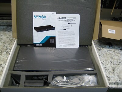 ***BRAND NEW*** Black Box ServSwitch 724-746-5500 Duo IPC 8-Port KV6108SA-R2
