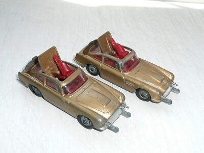 コーギー　007 アストンマーチン#261 ビンテージ Vtg 1965 Special Agent James Bond 007 Corgi Toys #261 Gold