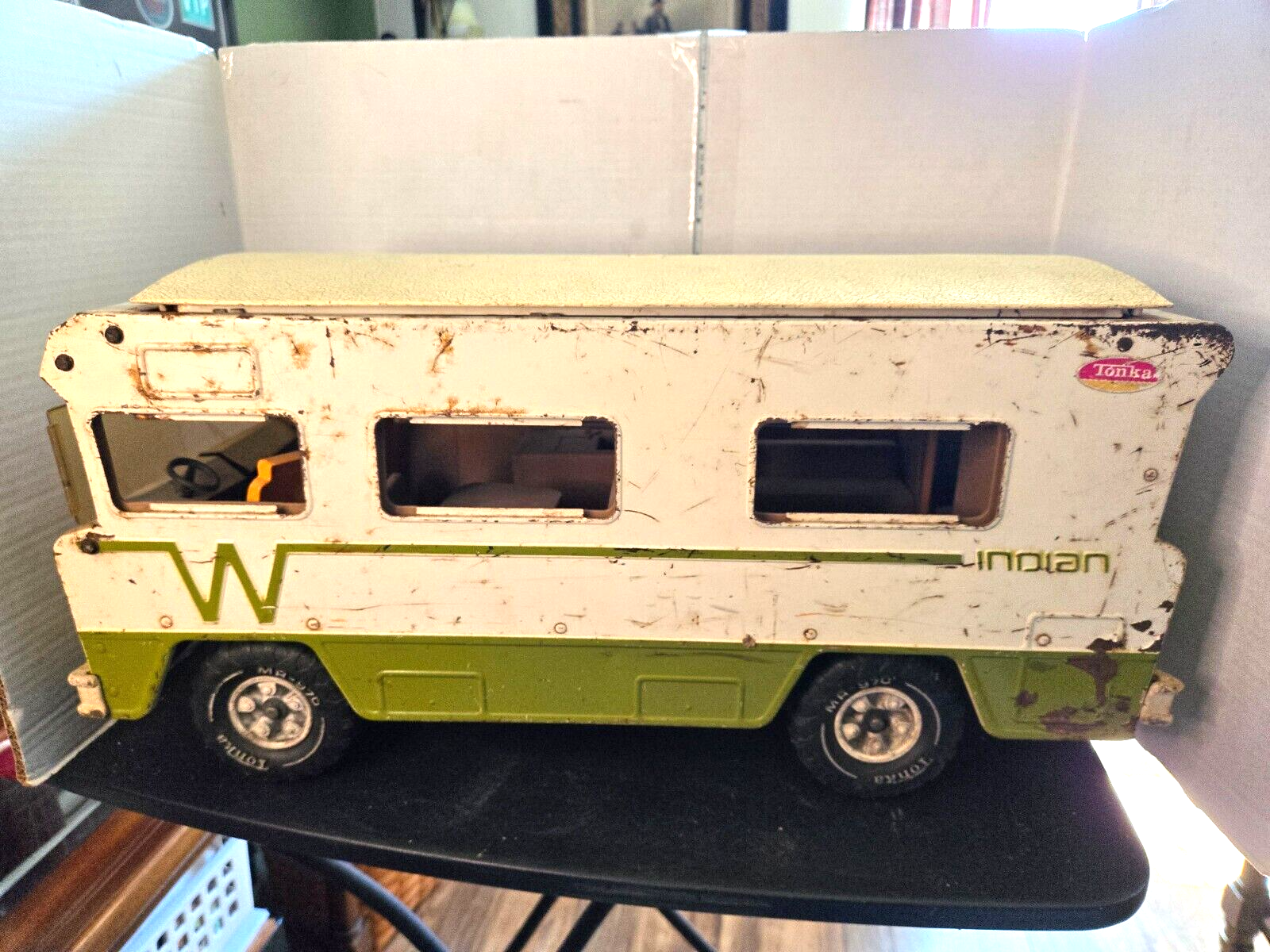 新着入荷の通販 RV Indian Winnebago Tonka 1970's Vintage Camper Truck Metal 乗り物