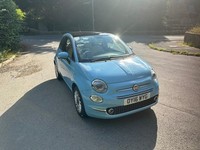 2016 Fiat 500 1.2 Lounge 3dr HATCHBACK Petrol Manual