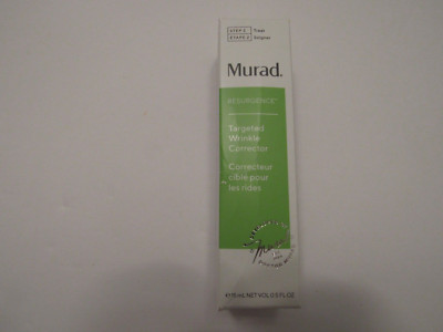 New No Seal Murad resurgence Targeted wrinkle corrector 0.5 FL