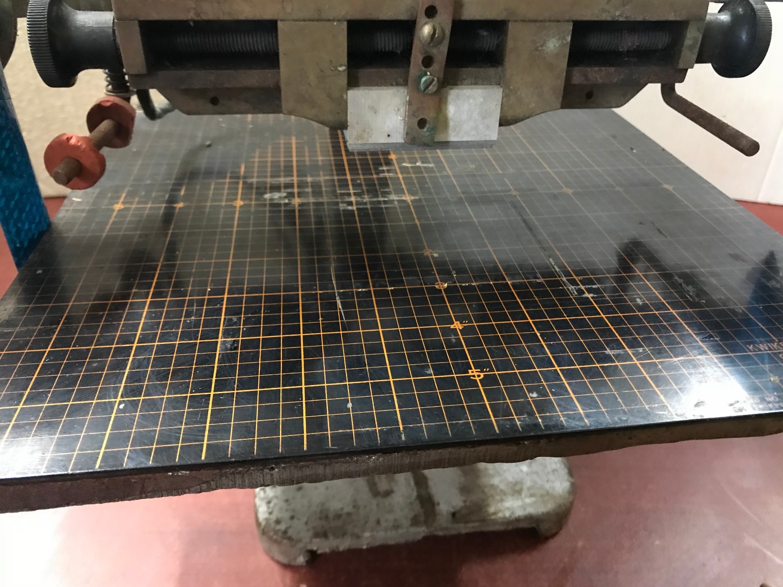 !!!! KWIKPRINT MACHINE NO. 6839 HOT GOLD STAMPING MACHINE !!!!