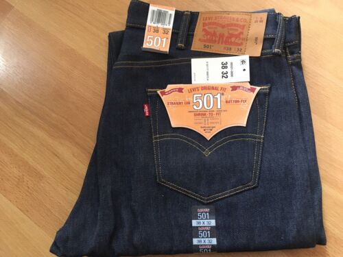 Vintage Levi's 501 Men's Jeans Unused New With Tags 38x32 | eBay Vintage Levi's 501 Men's Jeans Unused New With Tags 38x32 | eBay