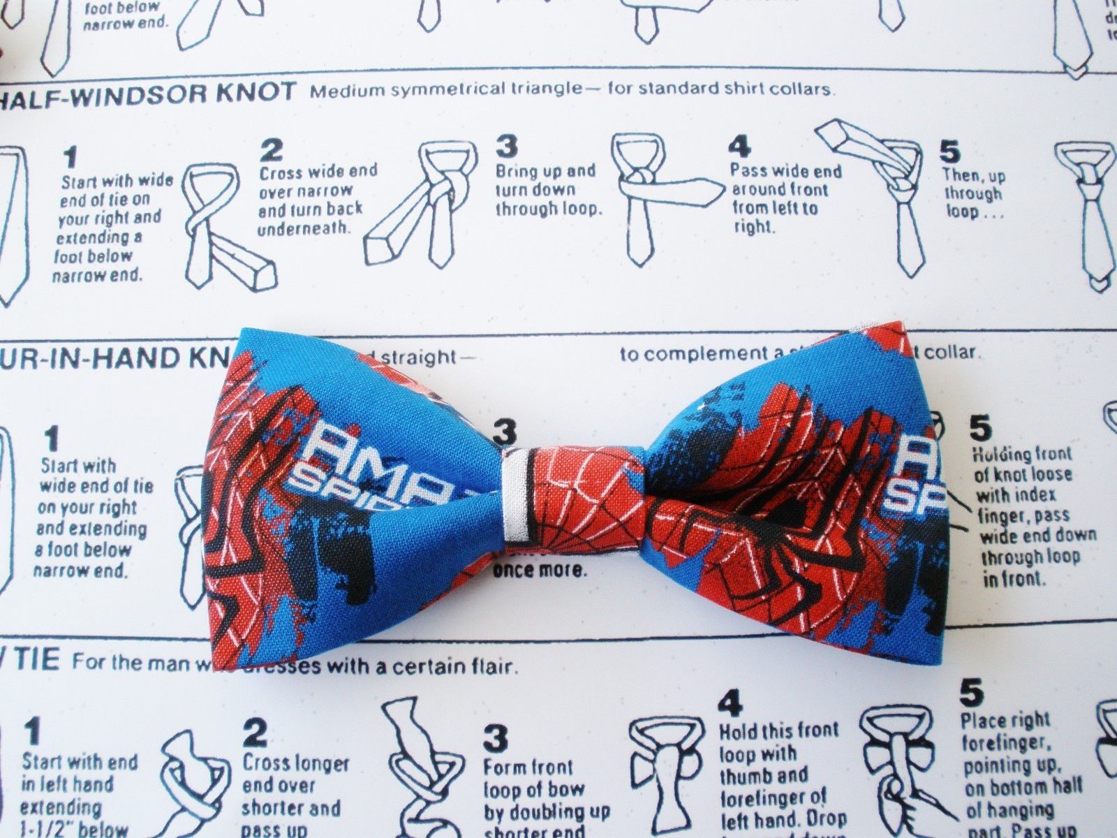 Spiderman 100% algodón lazos para De hombre