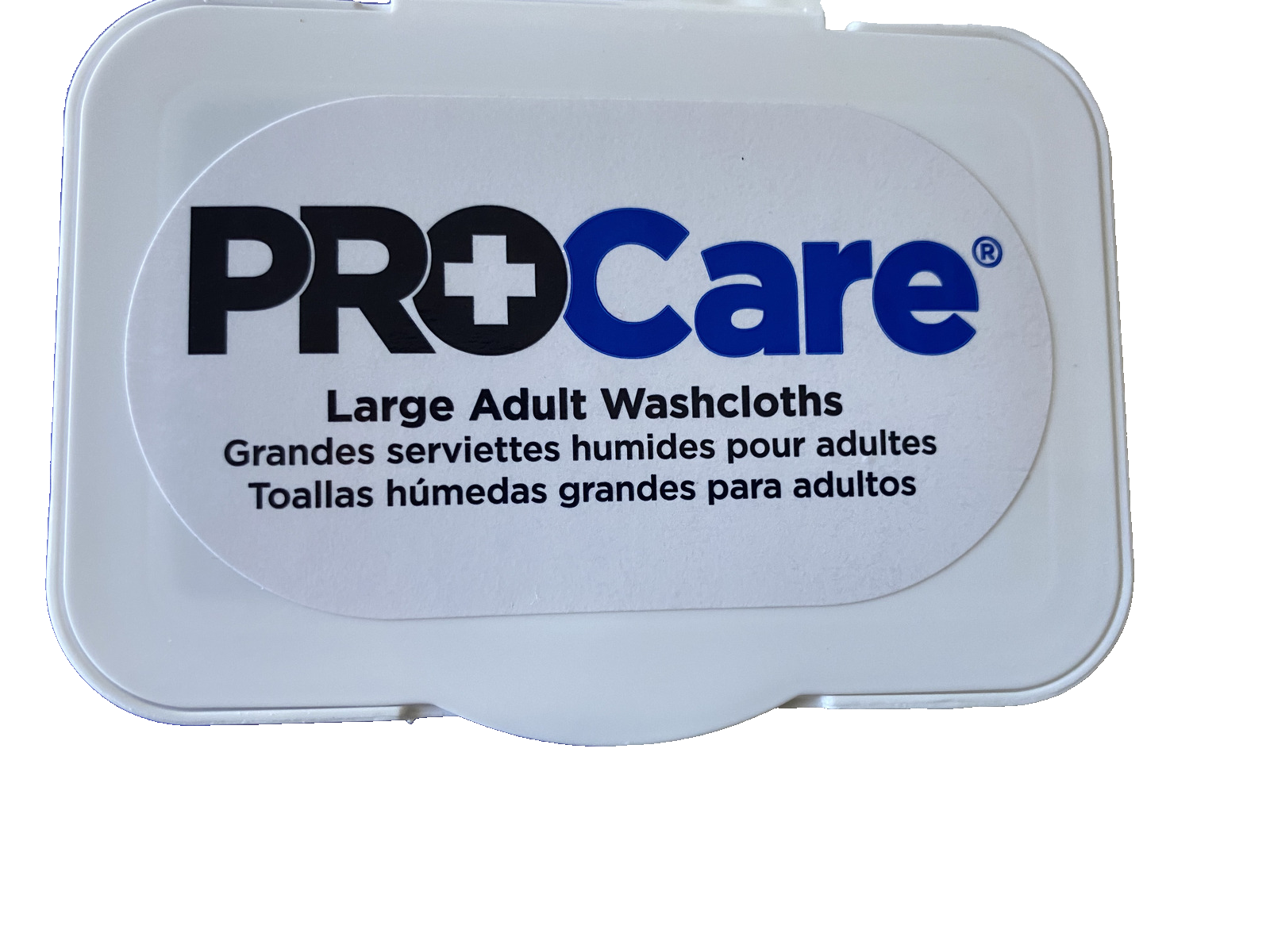PROCARE LARGE ADULT WASHCLOTHS, TWO (2) PACKS of 50 EACH, NEW in PKG + FREE SHIP