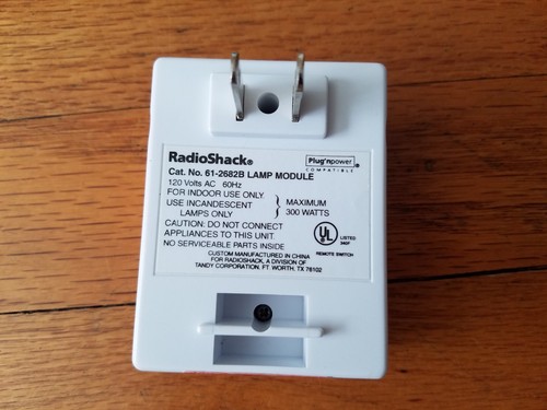 Lot of 4 Radio Shack Plug N Power Lamp Module 61-2682B Home Automation