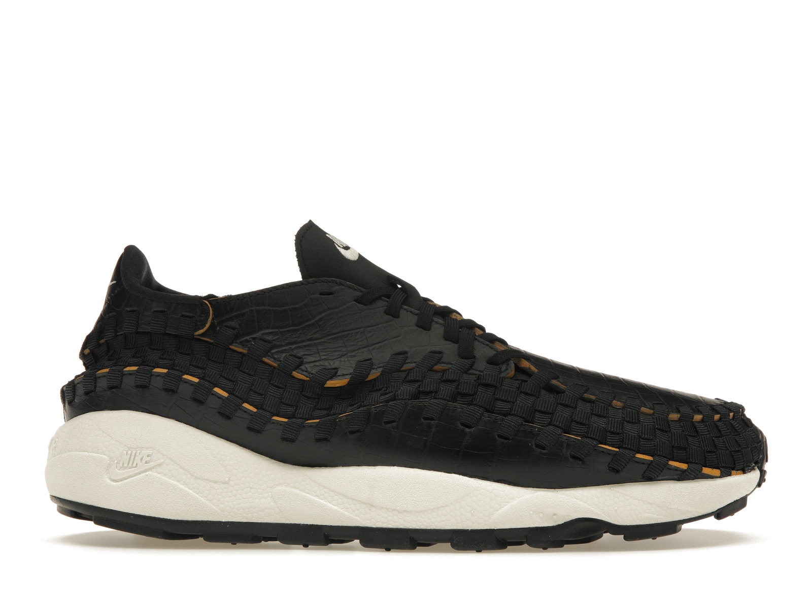 Nike Air Footscape Woven Premium Low Black Croc - FQ8129-010